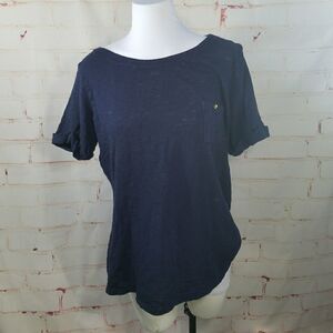 3/$25 Chelsea & Theo top navy blue large